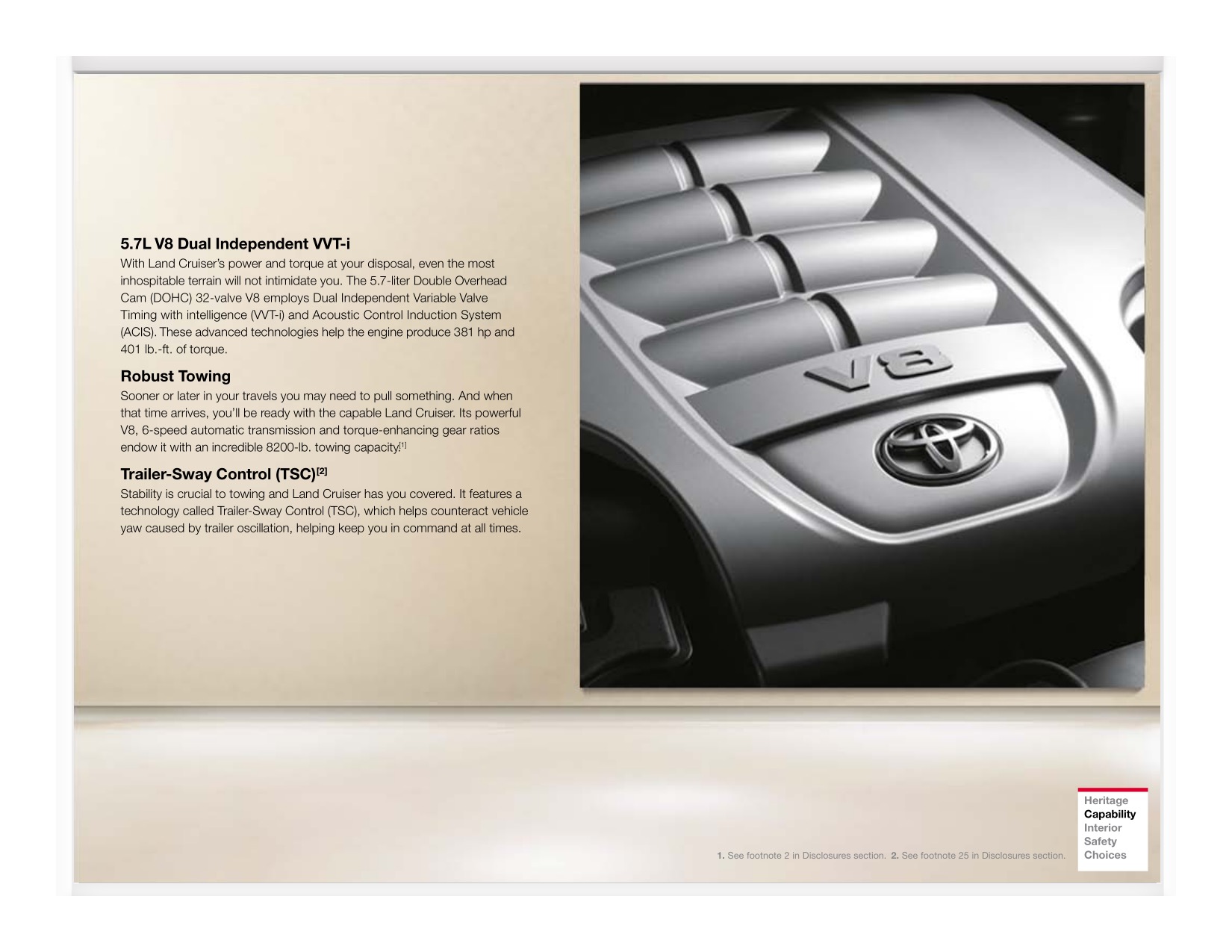 2013 Toyota Land Cruiser Brochure Page 14